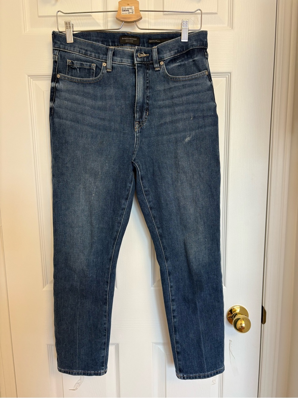 Banana Republic Women's Skinny Jeans - Dark Blue Wash